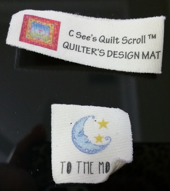 Washed Organic Cotton Printed labels